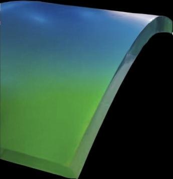 Single curved surface