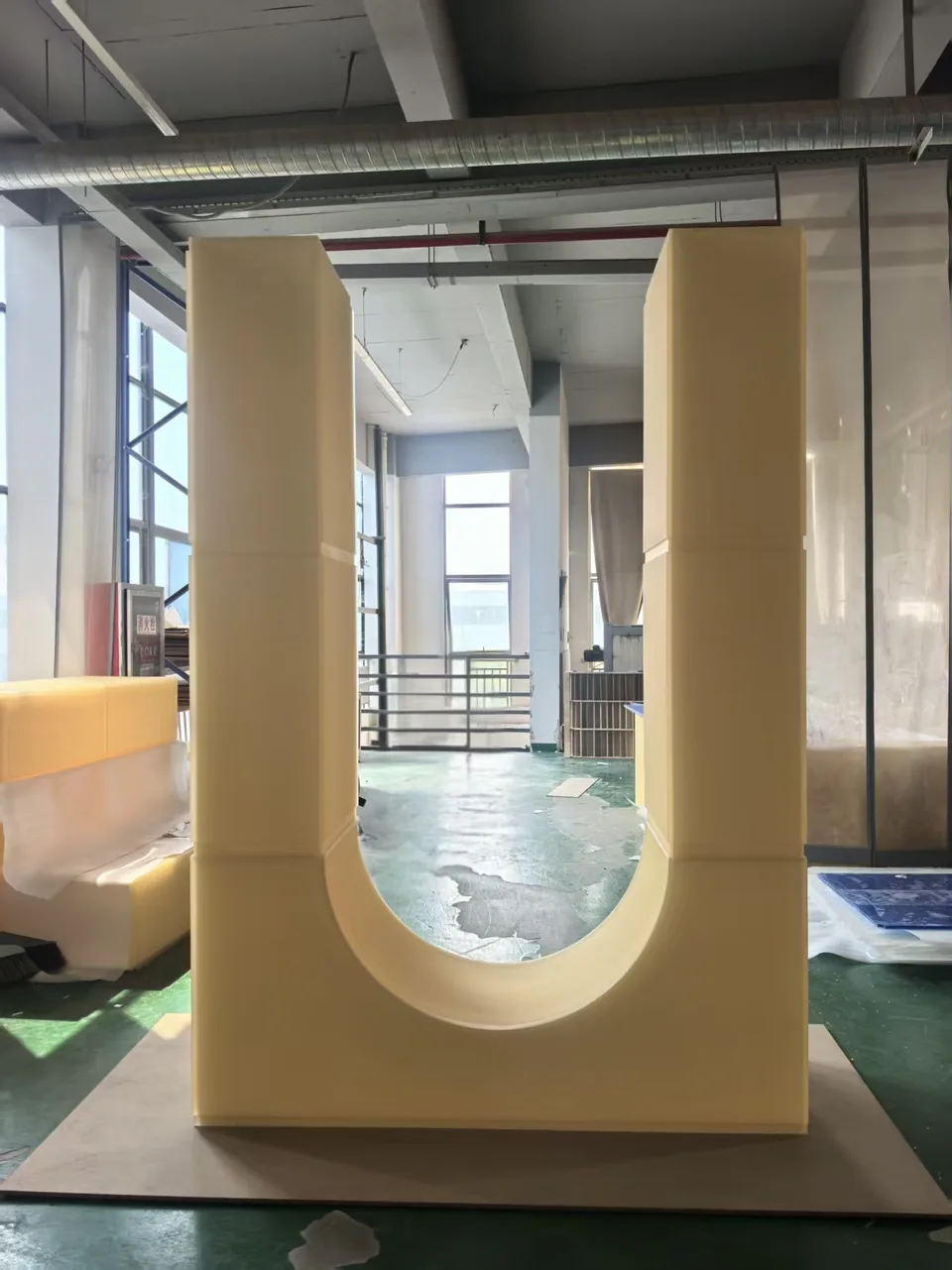 U-shaped fabricated module