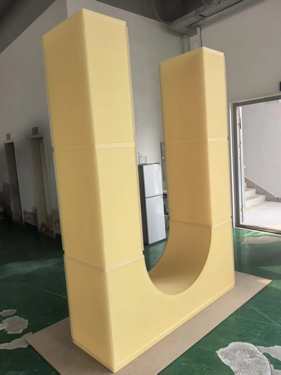 U-shaped module in fabrication