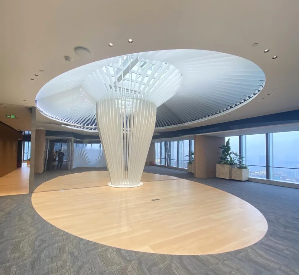 Shanghai Dongying Activity Center - detail view